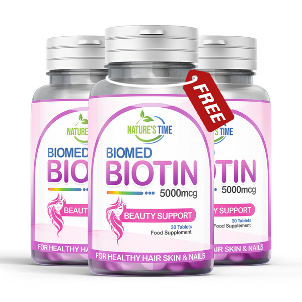 Buy 2 Biomed - Biotin 5000mcg Get 1 Free